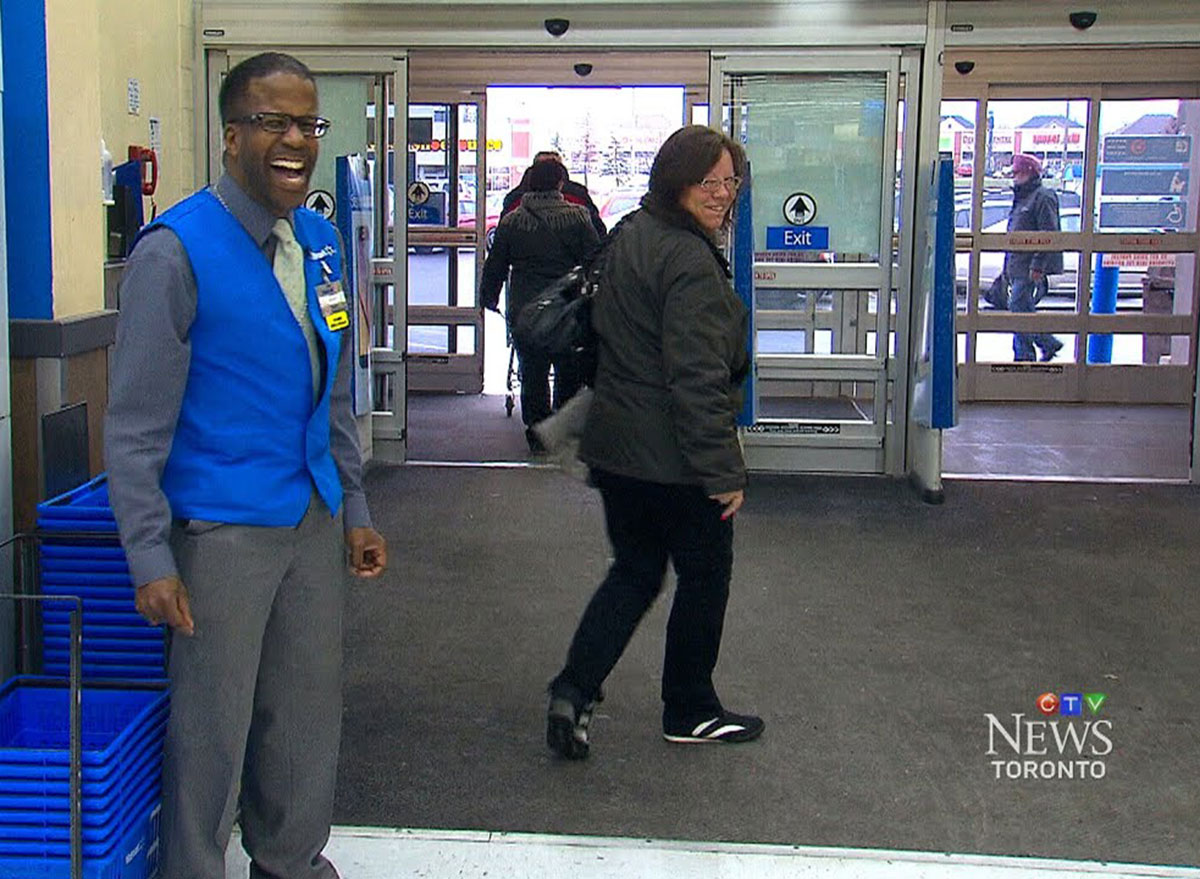 walmart greeter