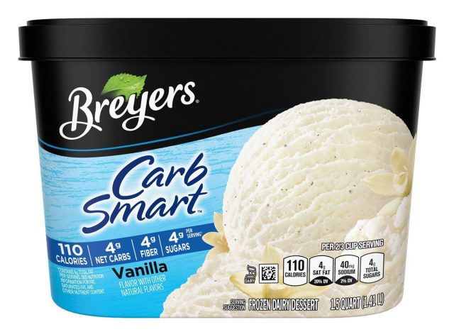 breyers carb smart vanilla