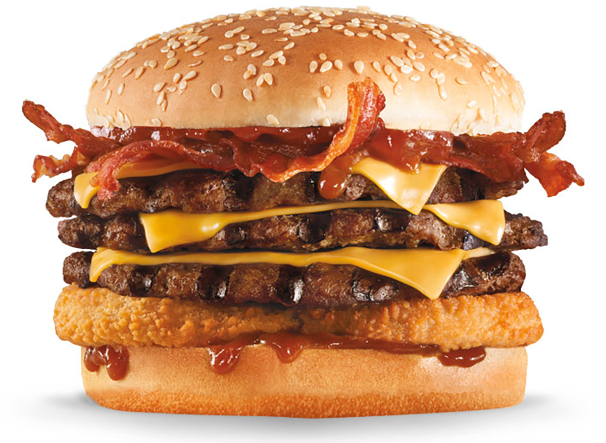 Unhealthiest Fast Food Burgers, Ranked By Nutrition — Eat This Not That ...