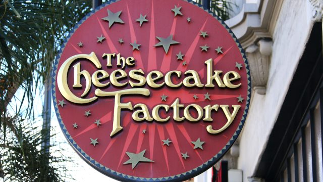 cheesecake factory logo sign
