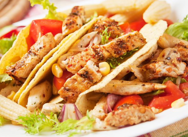 chicken tacos