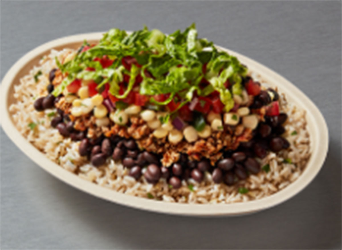 chipotle vegan bowl