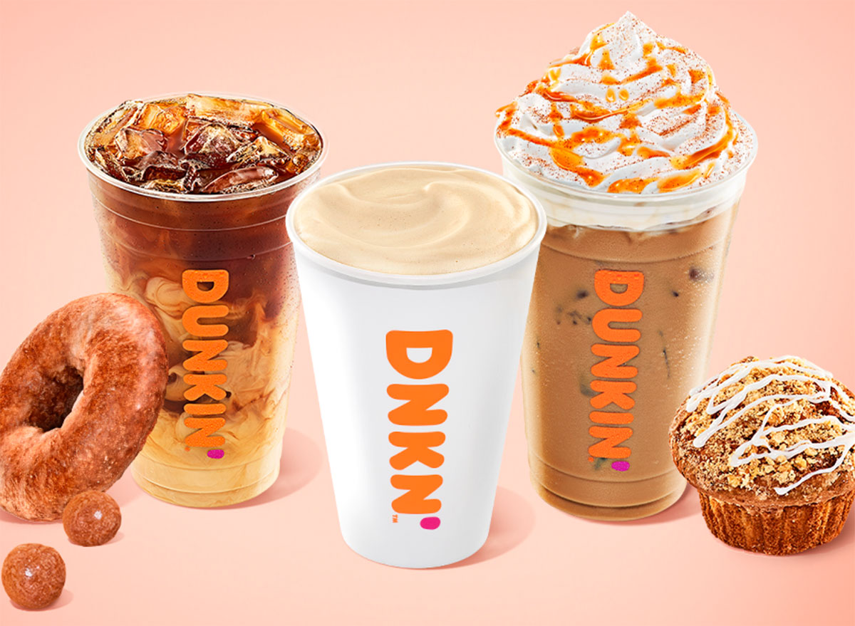 dunkin fall drinks