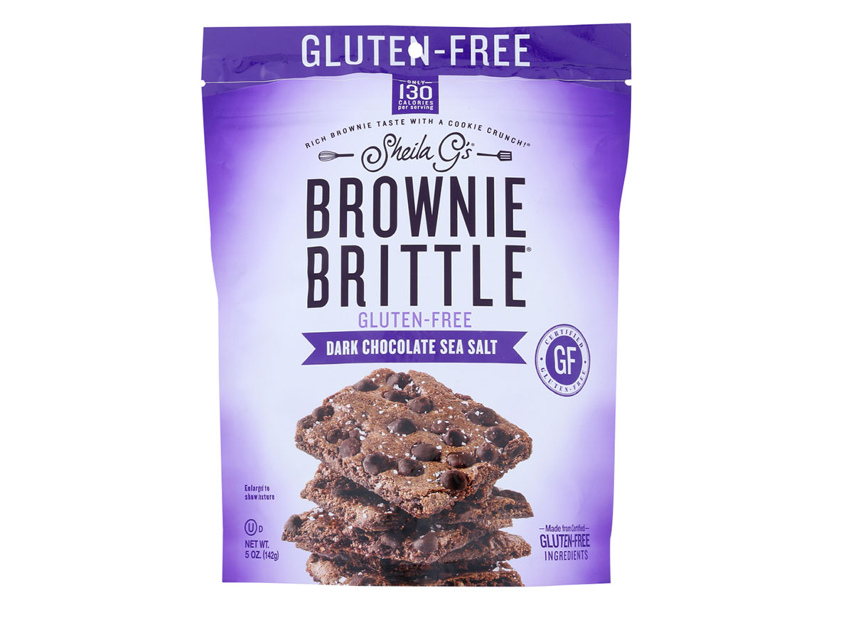 gluten free brownie brittle