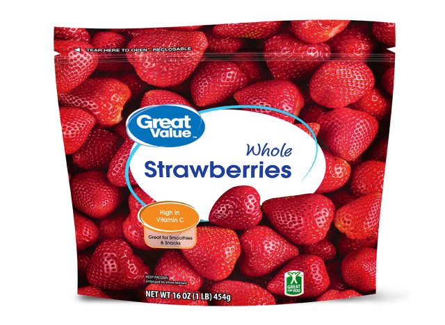great value frozen strawberries