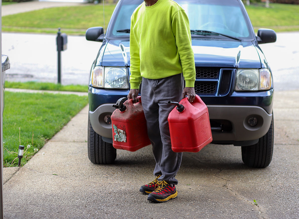 holding gallons