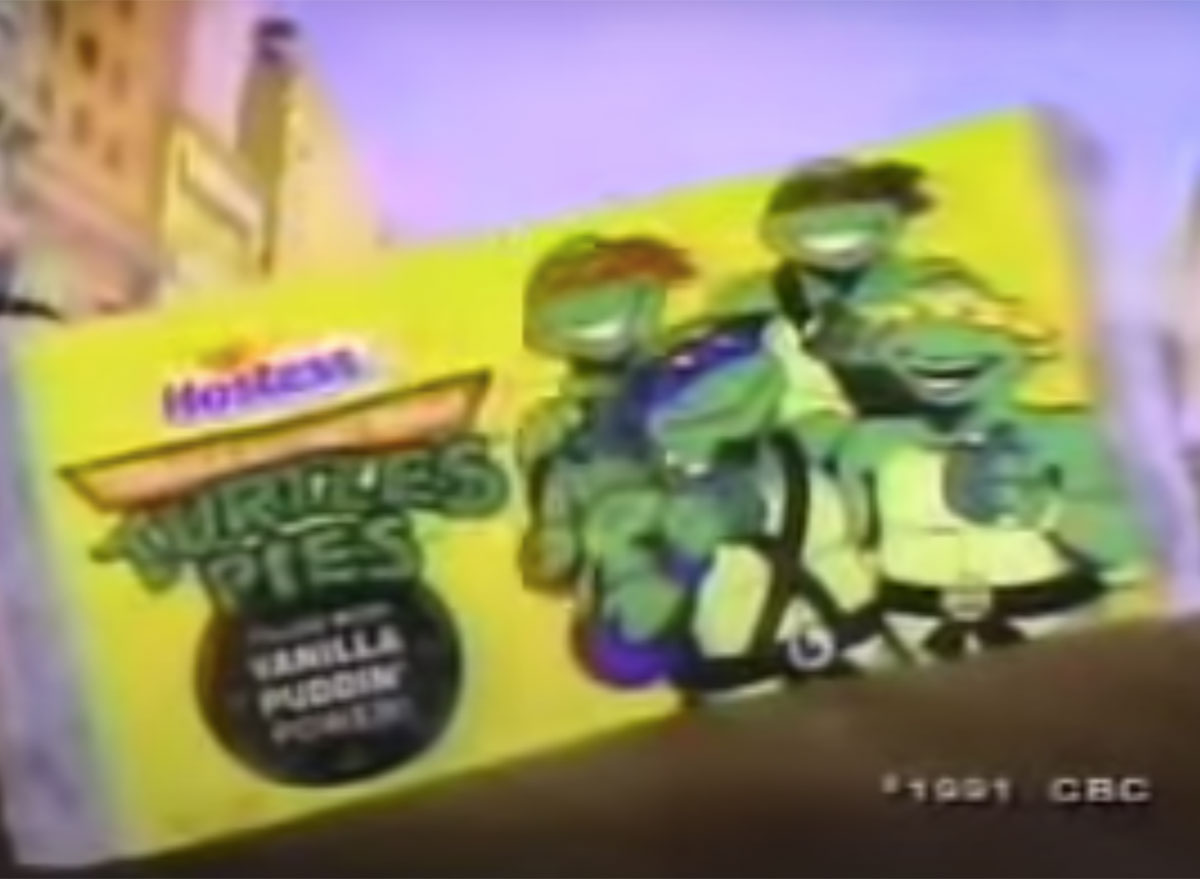 hostess teenage mutant ninja turtles pie