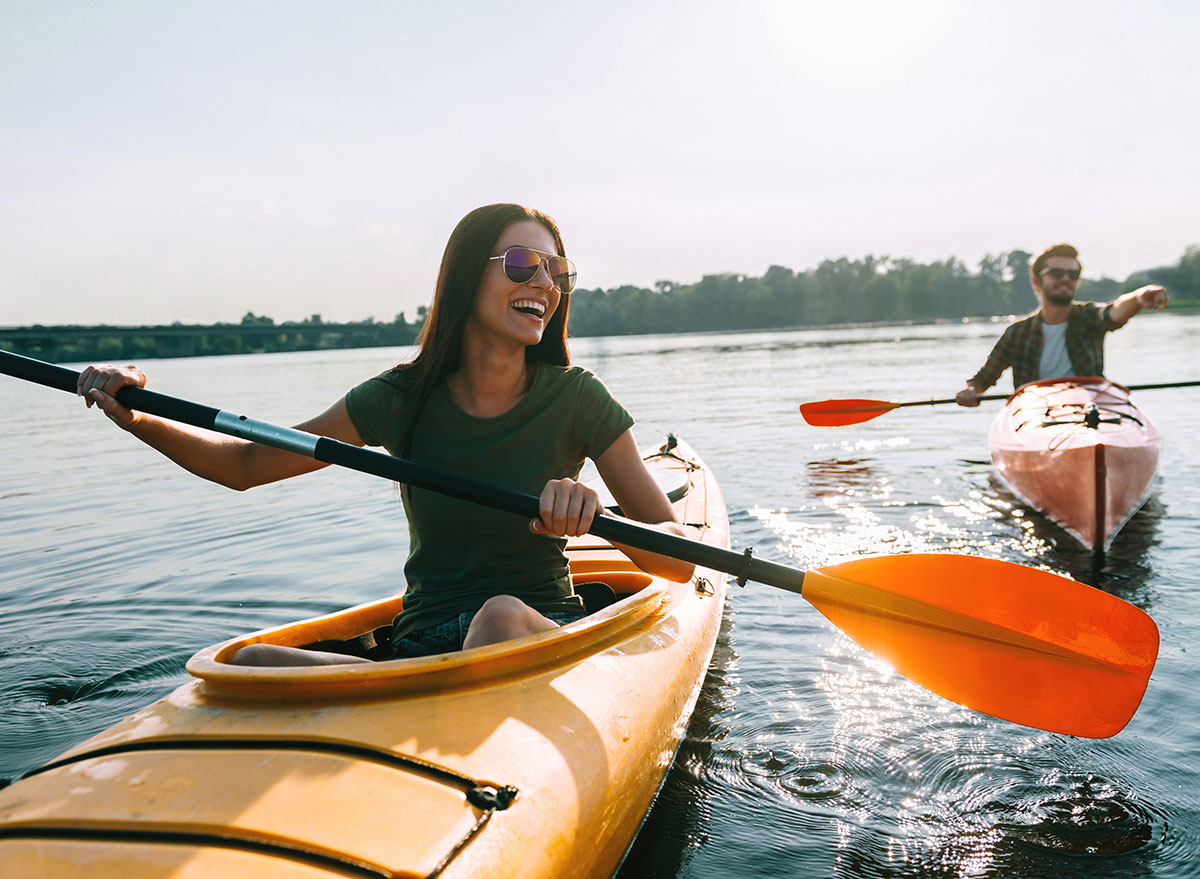 kayaking