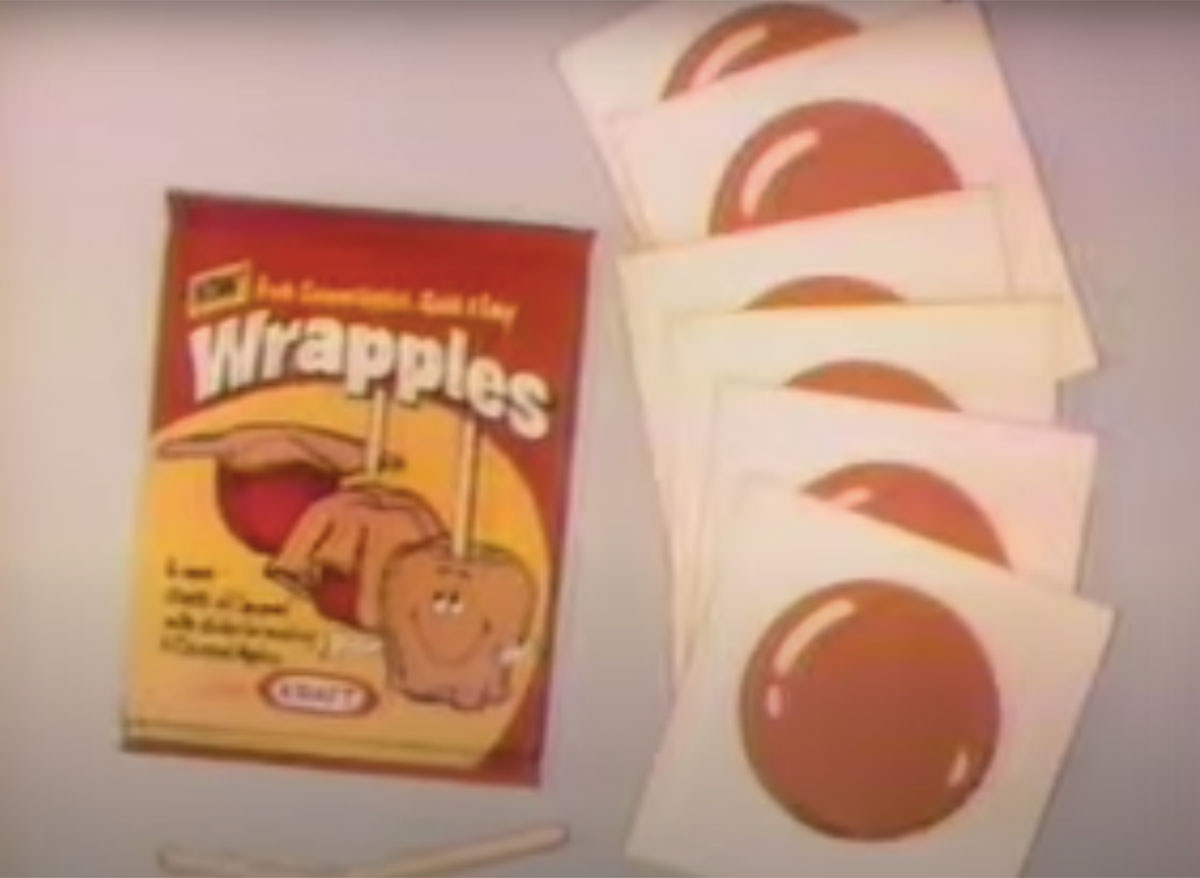 kraft wrapples caramel apple wraps