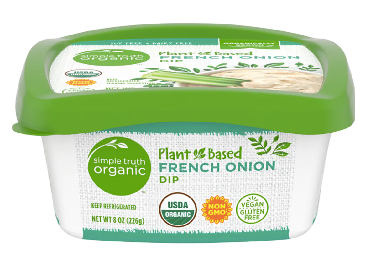 kroger simple truth french onion dip