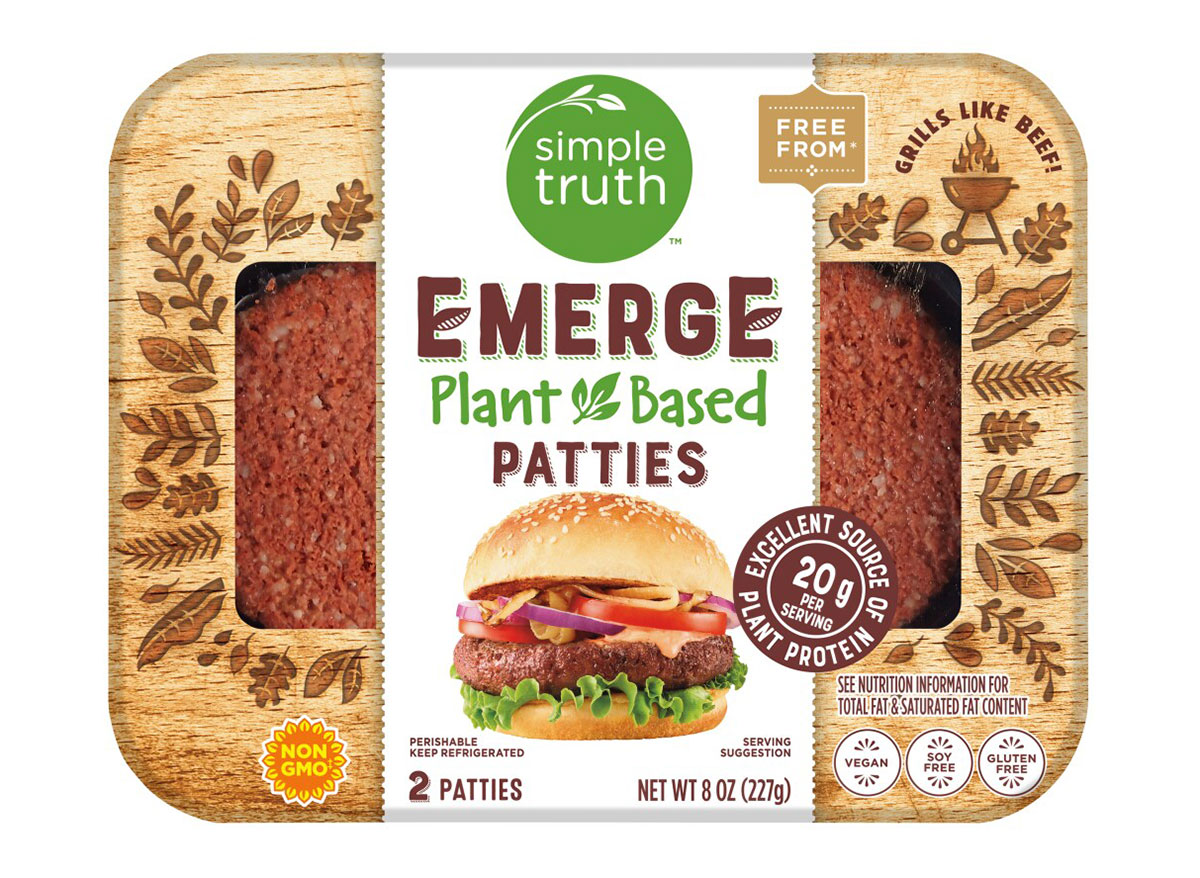 kroger simple truth plant based patties