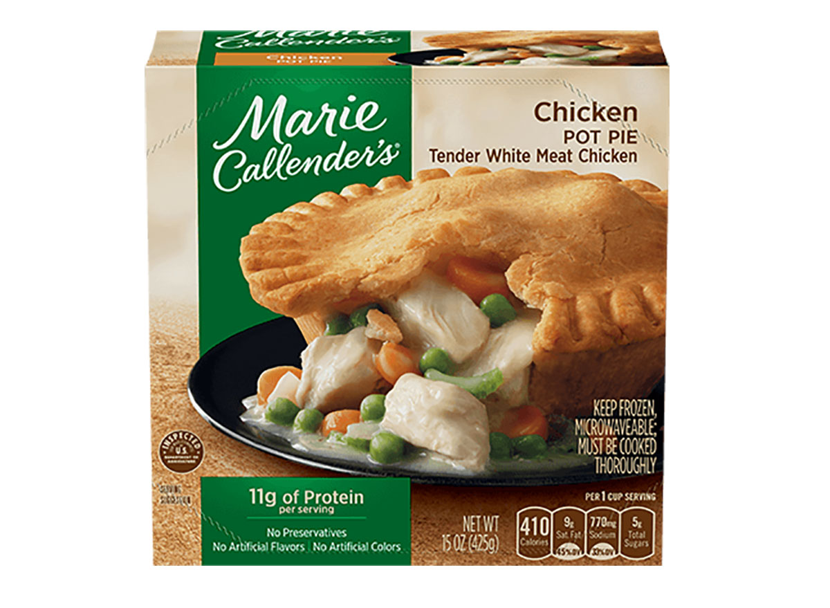 marie callenders frozen chicken pot pie