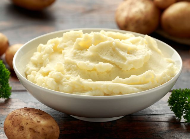 mashed potatoes