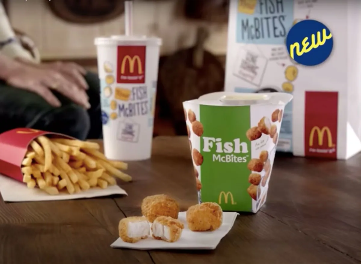 mcdonalds fish mcbites meal