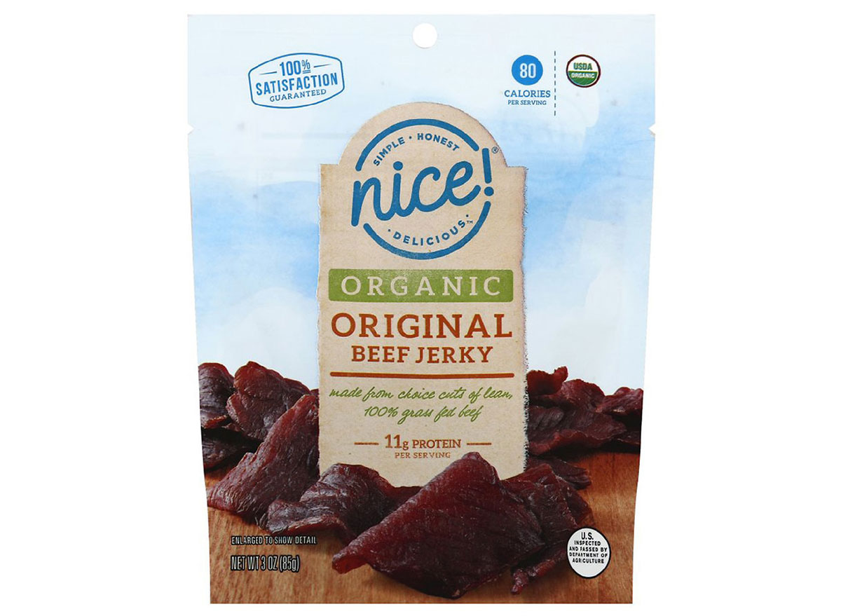 nice organic beef jerky