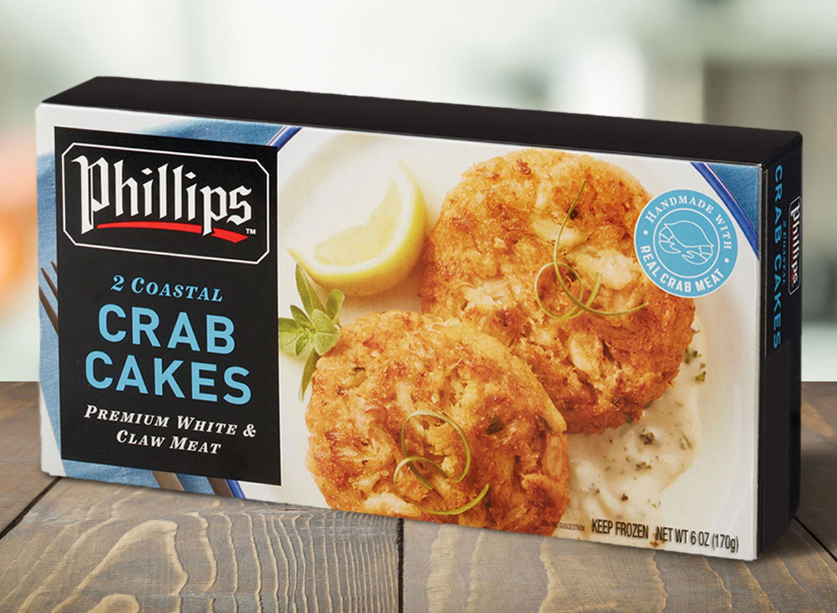 phillips crab cakes box