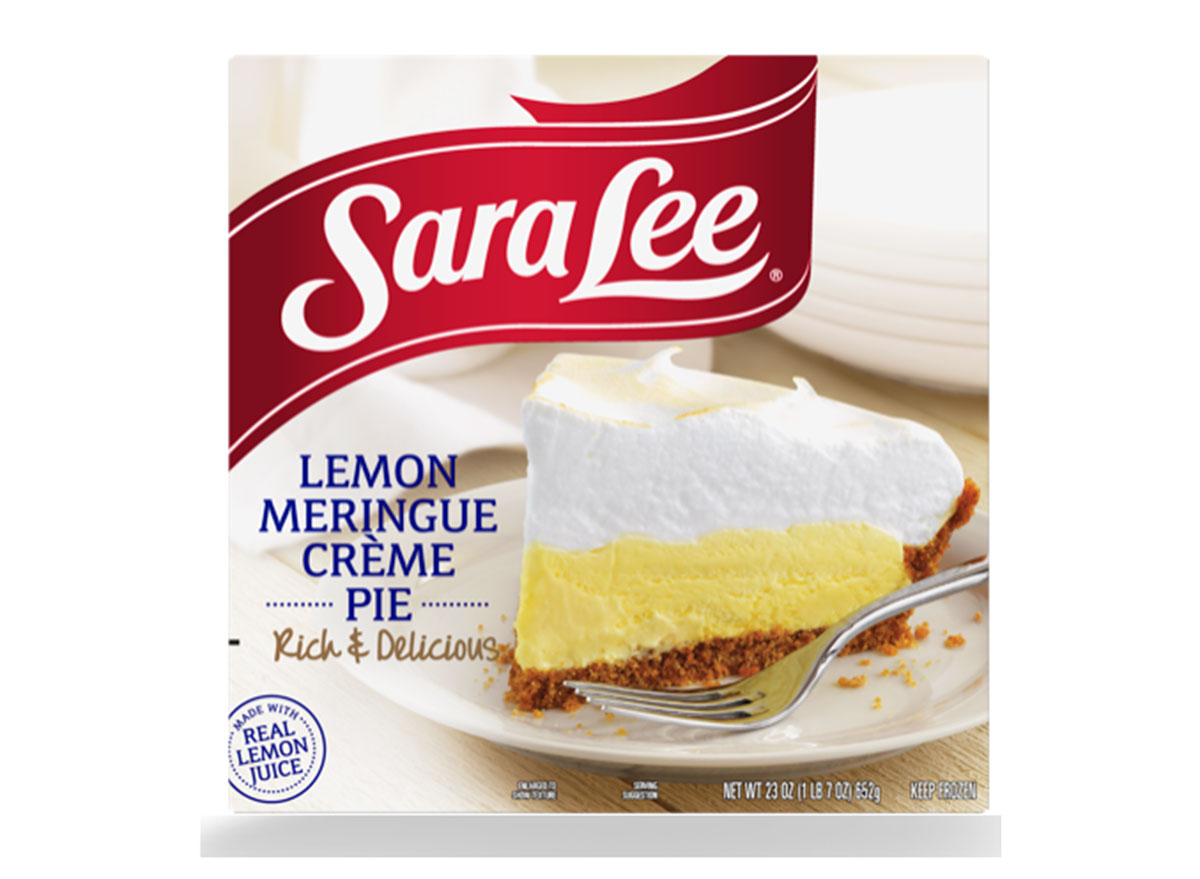 Sara lee lemon meringue pie