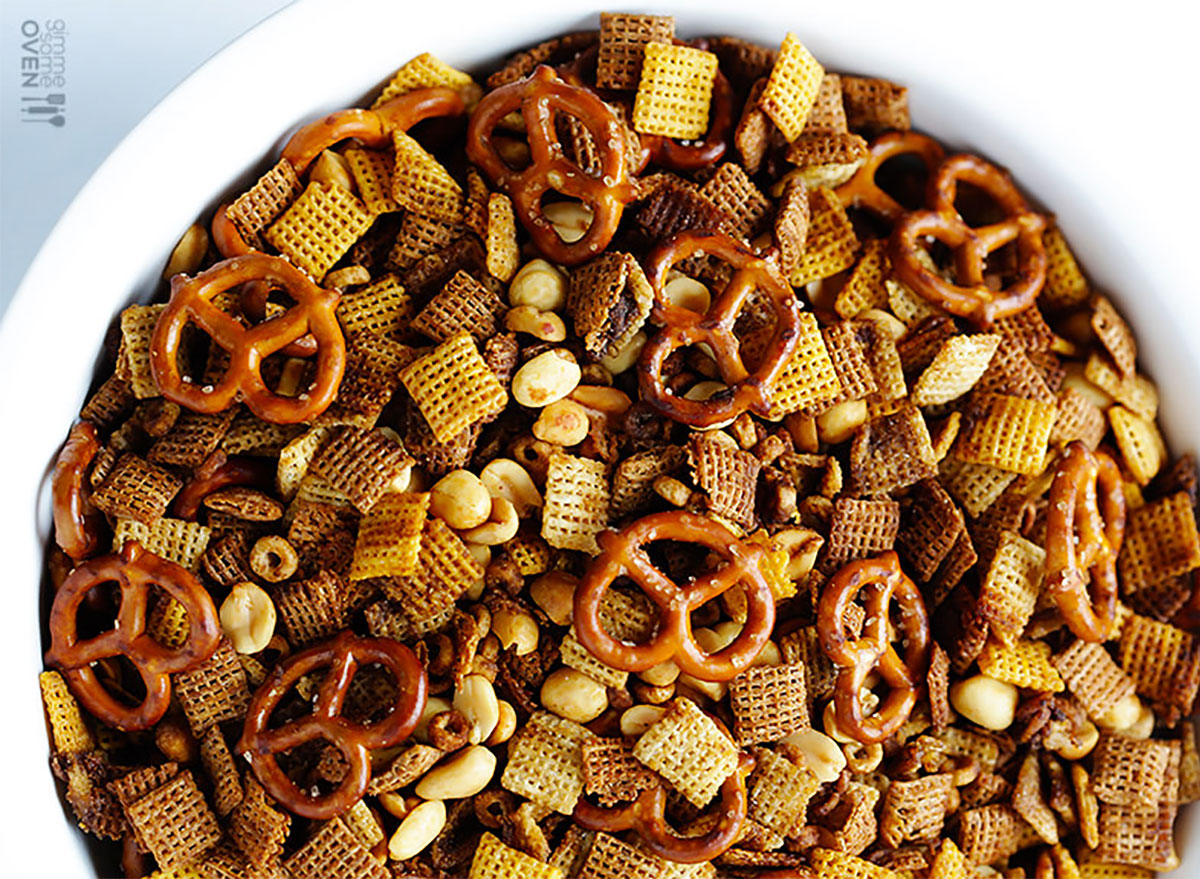 slow cooker chex mix