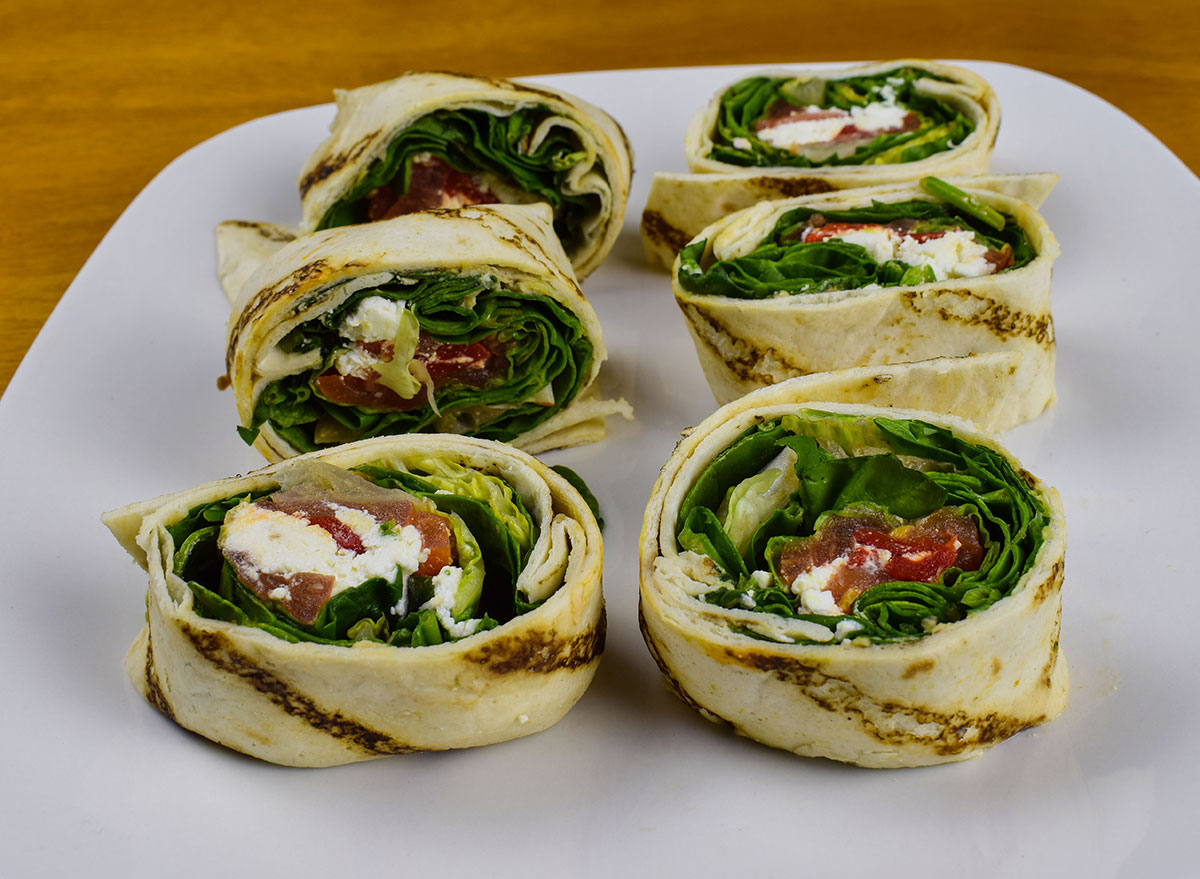 spinach feta pinwheel