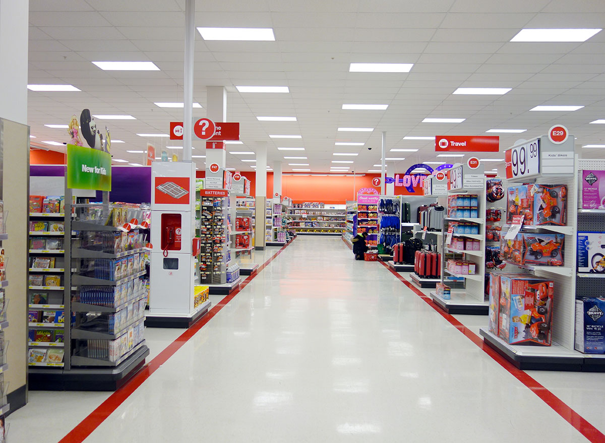 target aisles