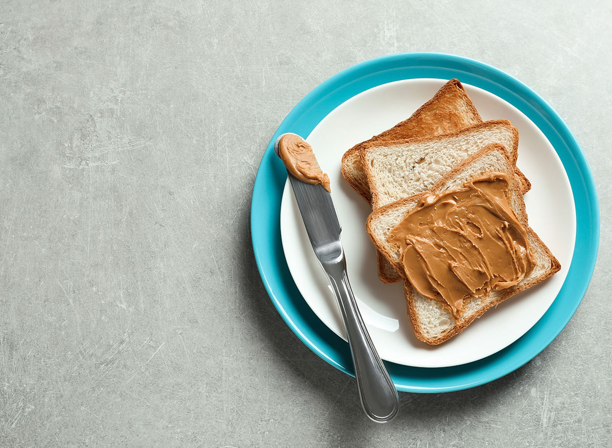 toast peanut butter