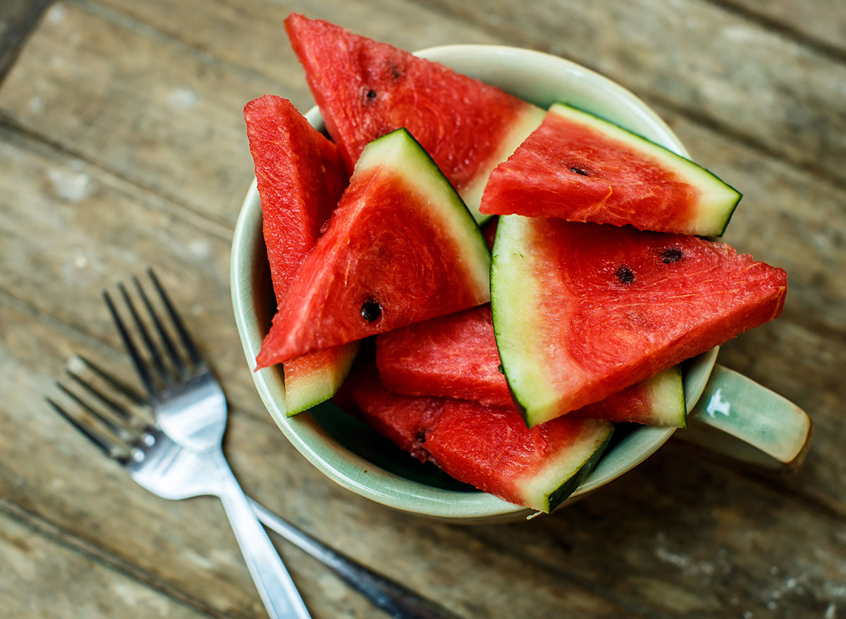 watermelon pieces