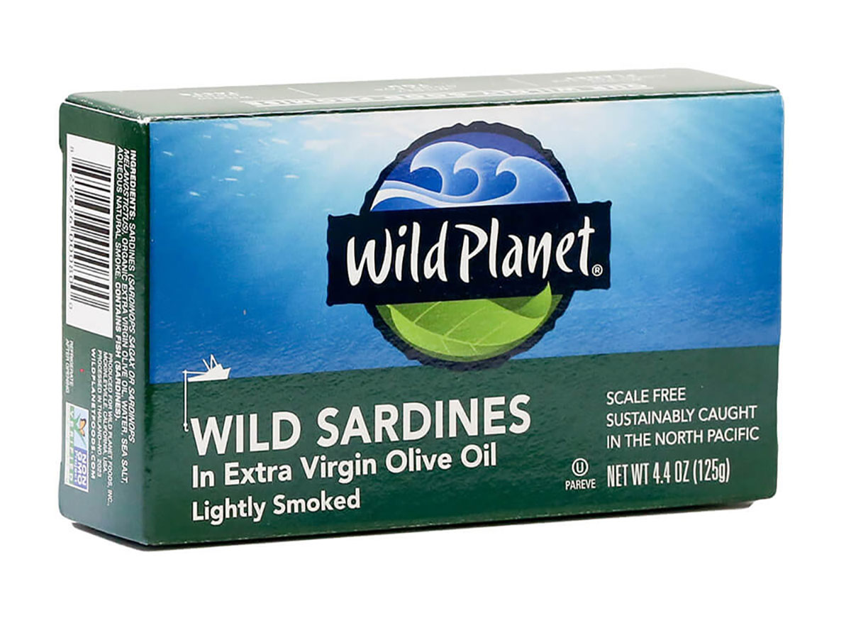 box of wild planet sardines