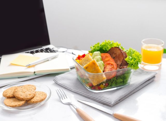 Clear Food from Your Workspace