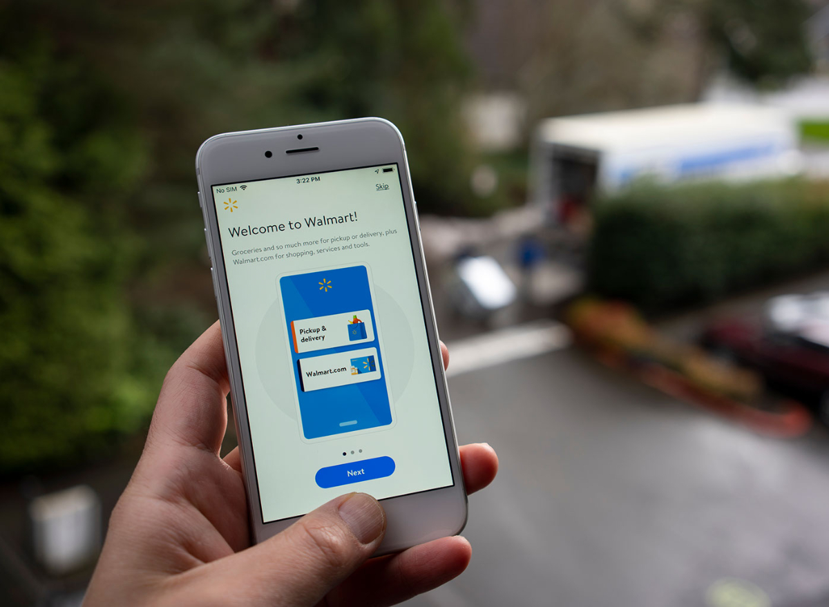 Walmart's App Offers Grocery Pickup Or Delivery—Here's How To Order