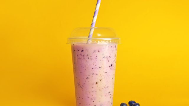 Blueberry smoothie large