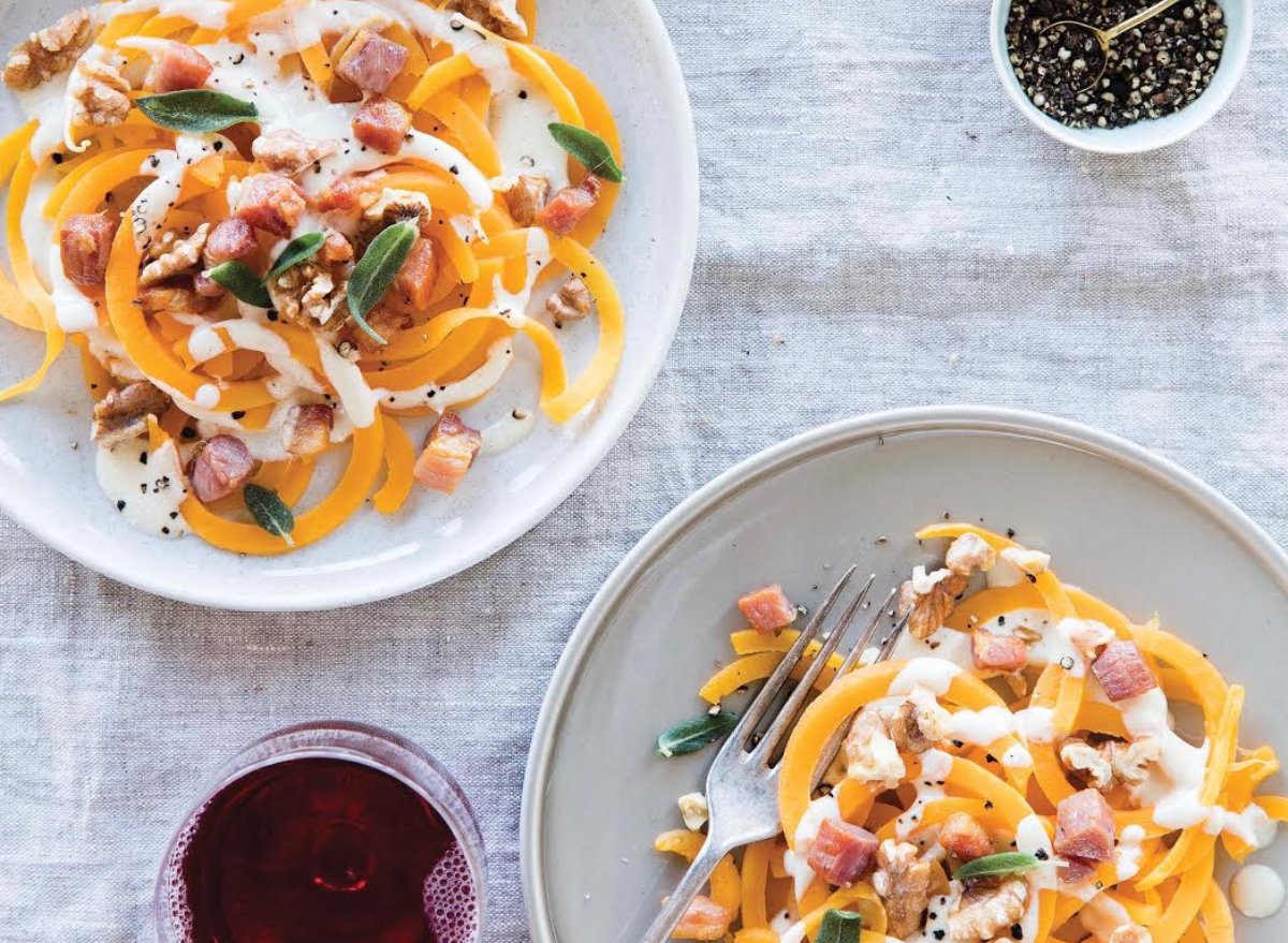 butternut sage carbonara