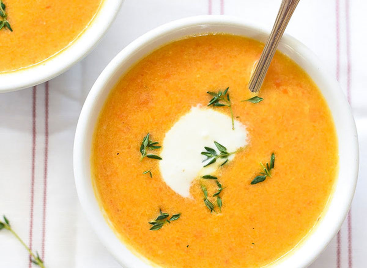 carrot ginger soup