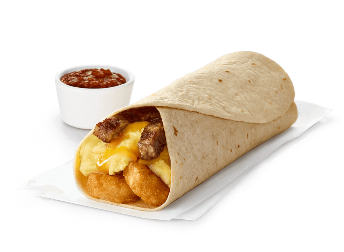 chickfila sausage burrito