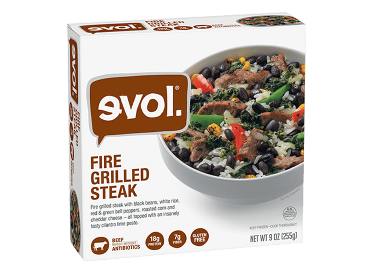 evol fire grilled steak