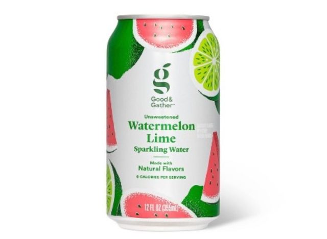 good and gather sparkling water