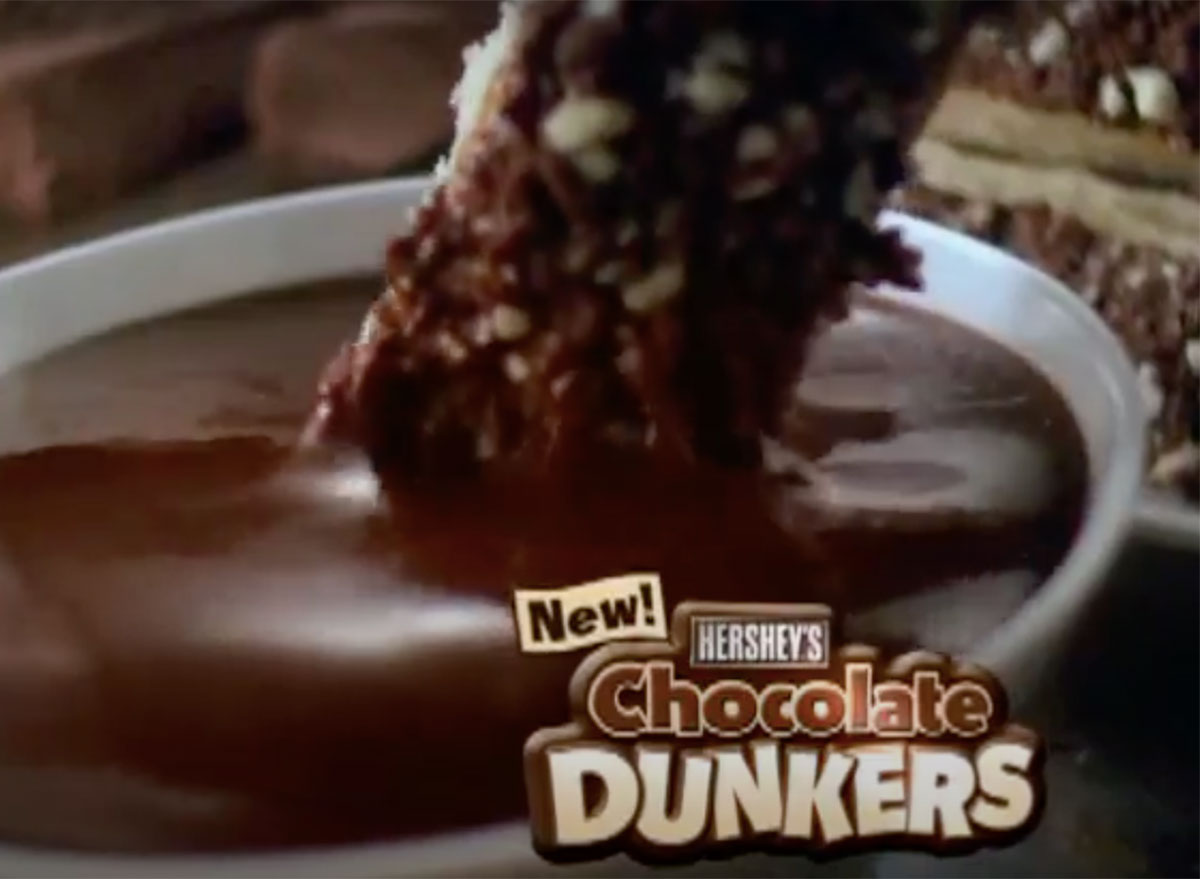 hersheys chocolate dunkers commercial