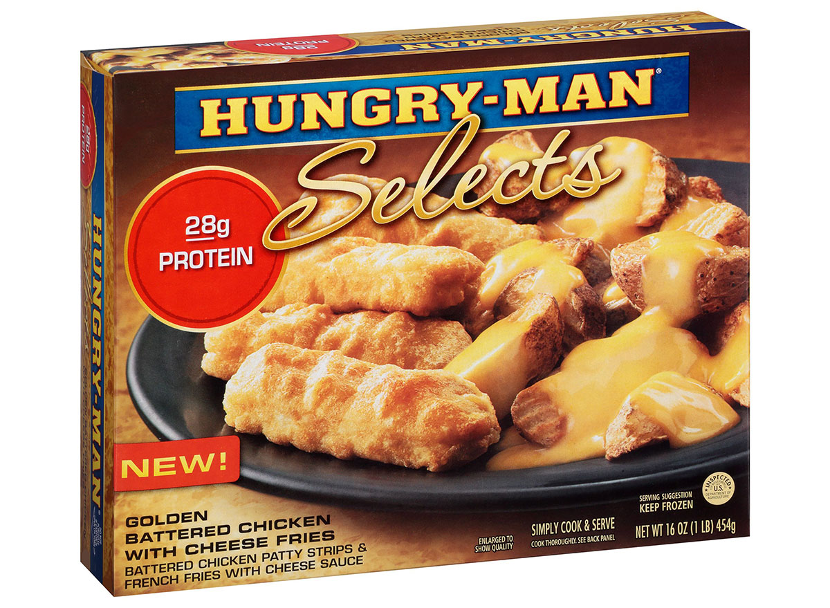 hungry man selects