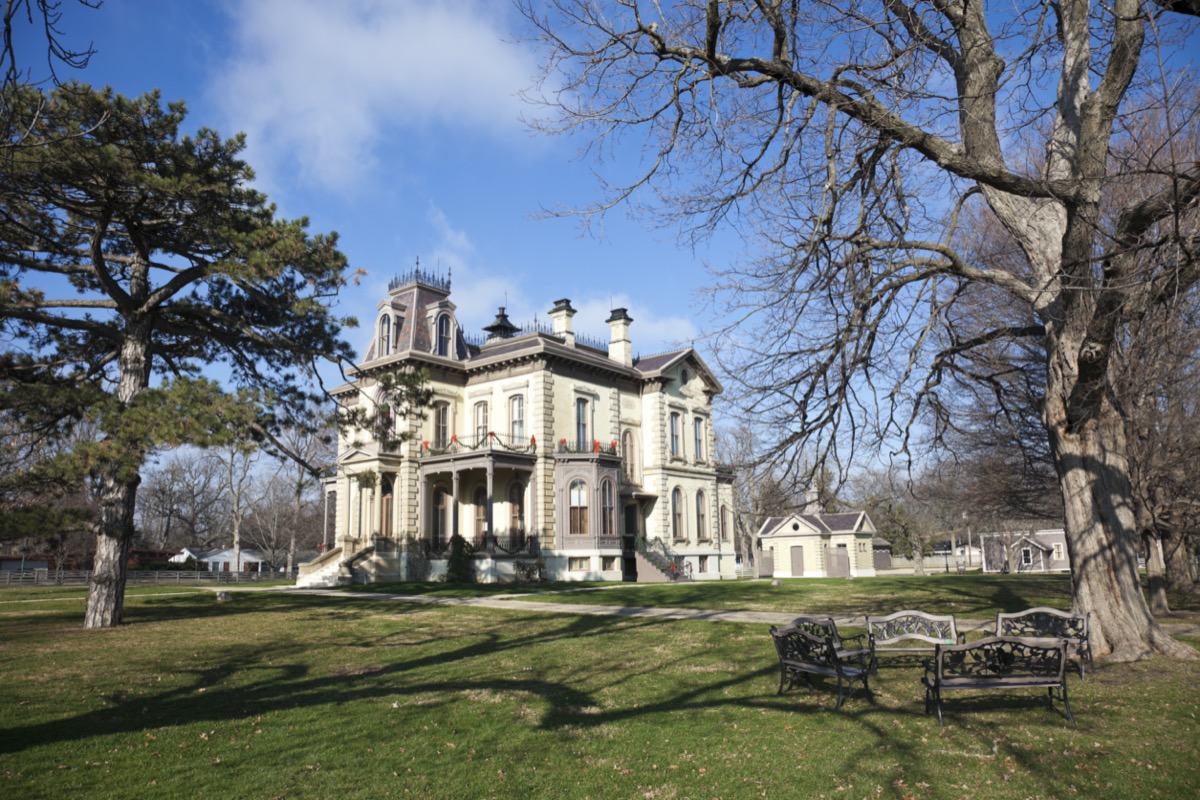 David Davis Historic Mansion in Blomington, Illinois