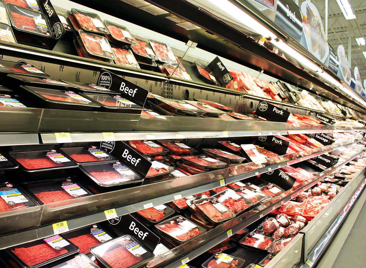 meat aisle