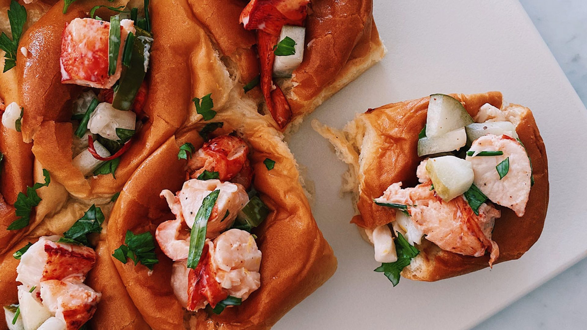 The Best Mini PullApart Lobster Rolls Recipe Eat This Not That