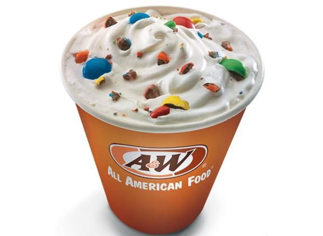 m&m polar swirl-worst fast food dessert