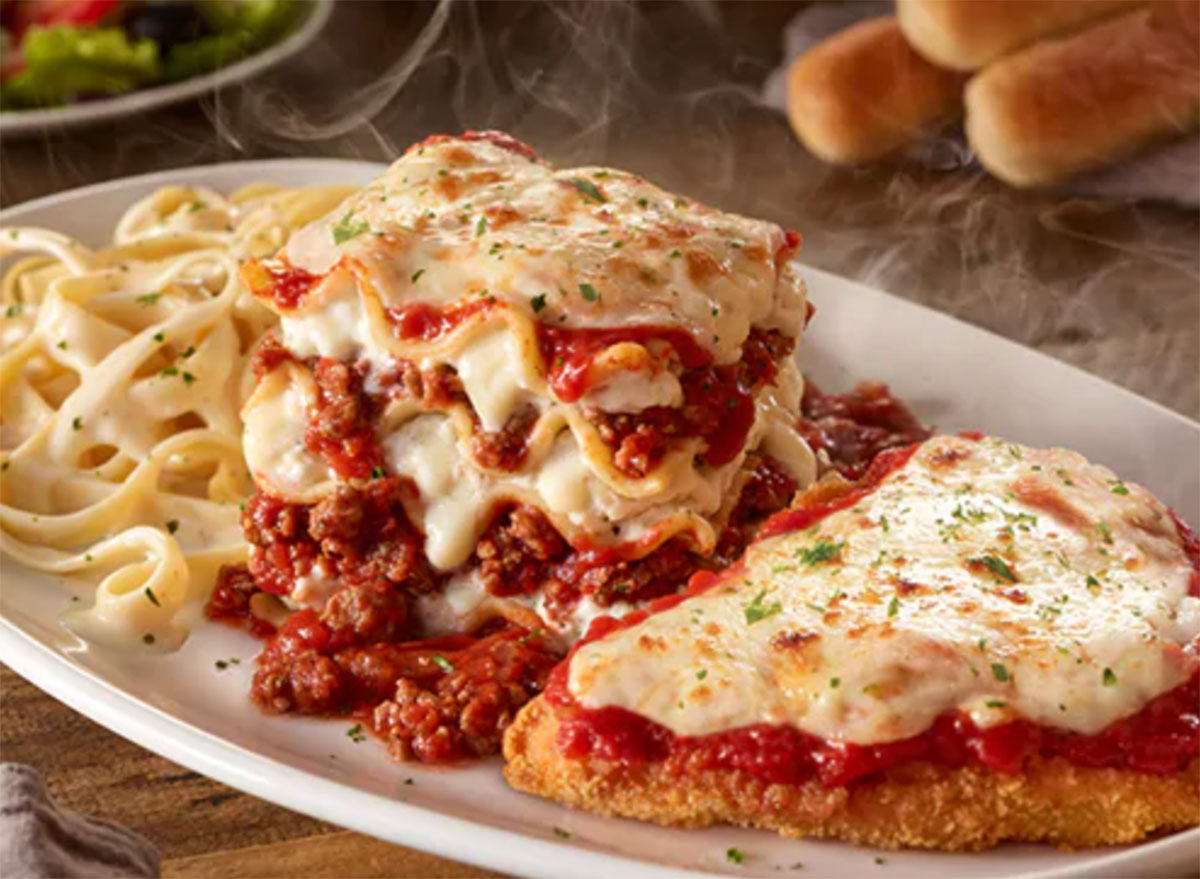 Every Pasta Dish at Olive Garden, Ranked by Nutrition — Eat This Not That