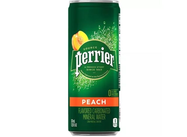 perrier peach