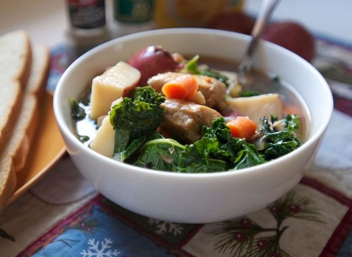 potato kale soup