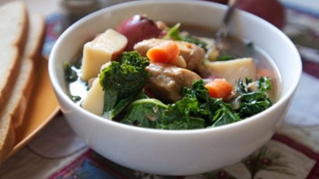potato kale soup