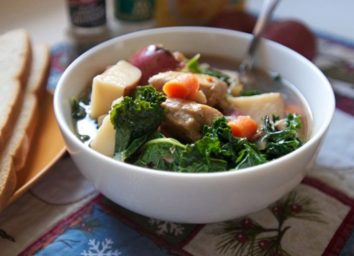 potato kale soup