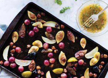 roasted autumn harvest salad