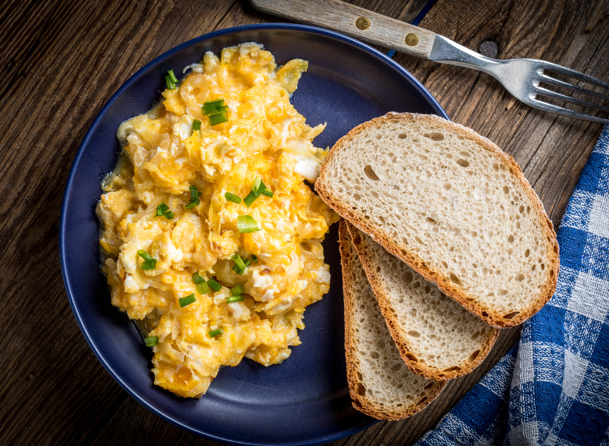 scrambled eggs