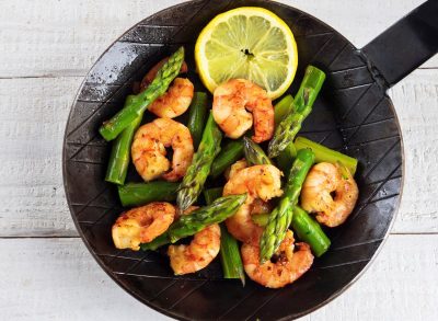 shrimp asparagus