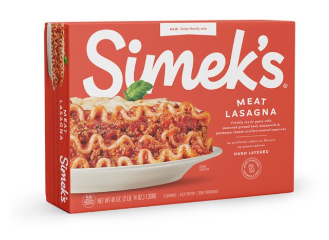 Simek's meat lasagna